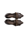 Lorena Paggi Python Print Leather Loafers