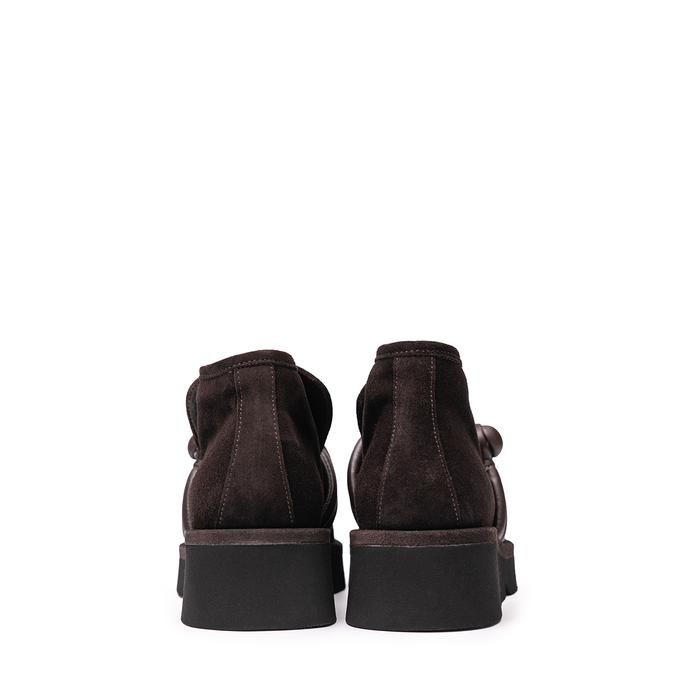 Lorena Paggi Chestnut Brown Suede Ankle Boots