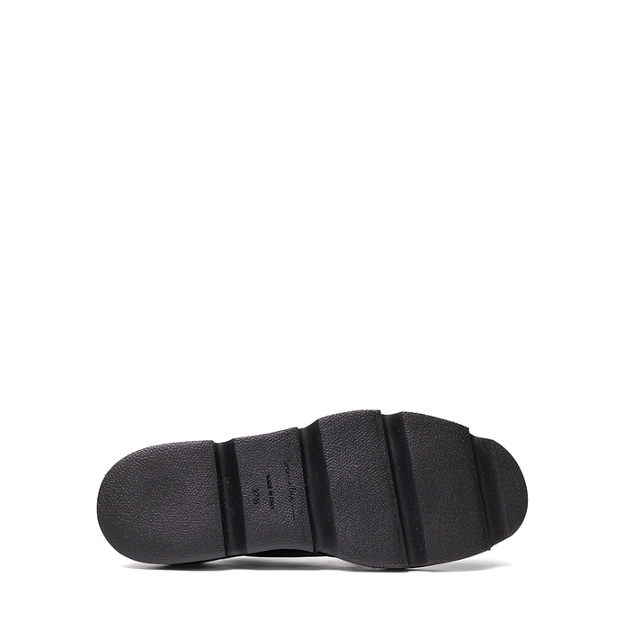 Lorena Paggi Black Leather Lace-ups