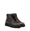 Lorena Paggi Dark Brown Leather Ankle Boots