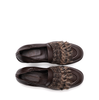 Lorena Paggi Chestnut Brown Leather Loafers