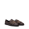 Lorena Paggi Chestnut Brown Leather Loafers