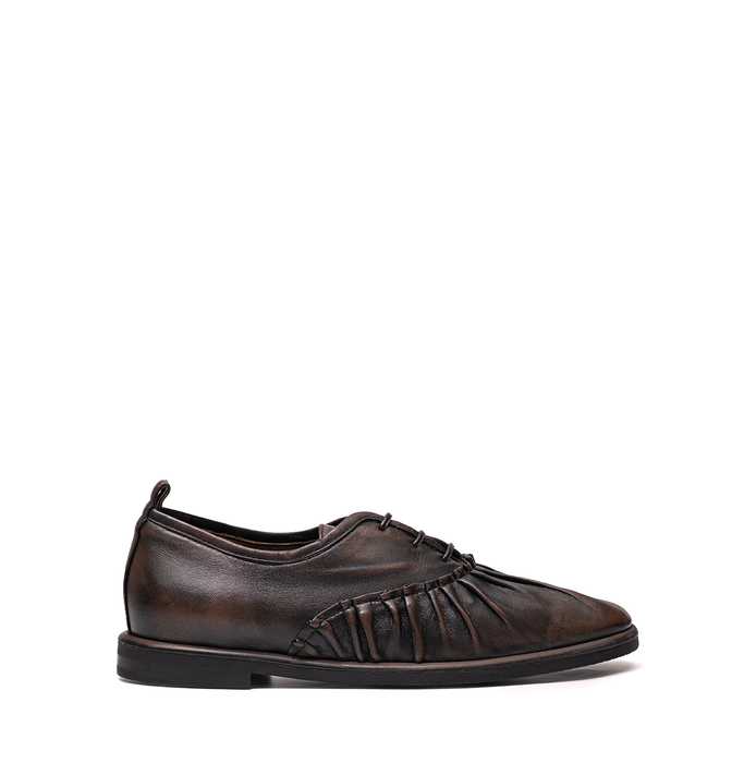 Lorena Paggi Brown Leather Lace-ups