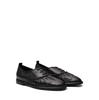 Lorena Paggi Black Leather Lace-ups