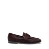 Lorena Paggi Dark Burgundy Leather Loafers