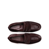 Lorena Paggi Dark Burgundy Leather Loafers