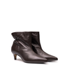 Lorena Paggi Chestnut Brown Leather Ankle Boots