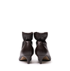 Lorena Paggi Chestnut Brown Leather Ankle Boots