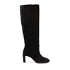 Lorena Paggi Black Suede Tall Boots