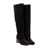 Lorena Paggi Black Suede Tall Boots