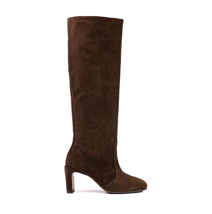Lorena Paggi Dark Brown Suede Tall Boots