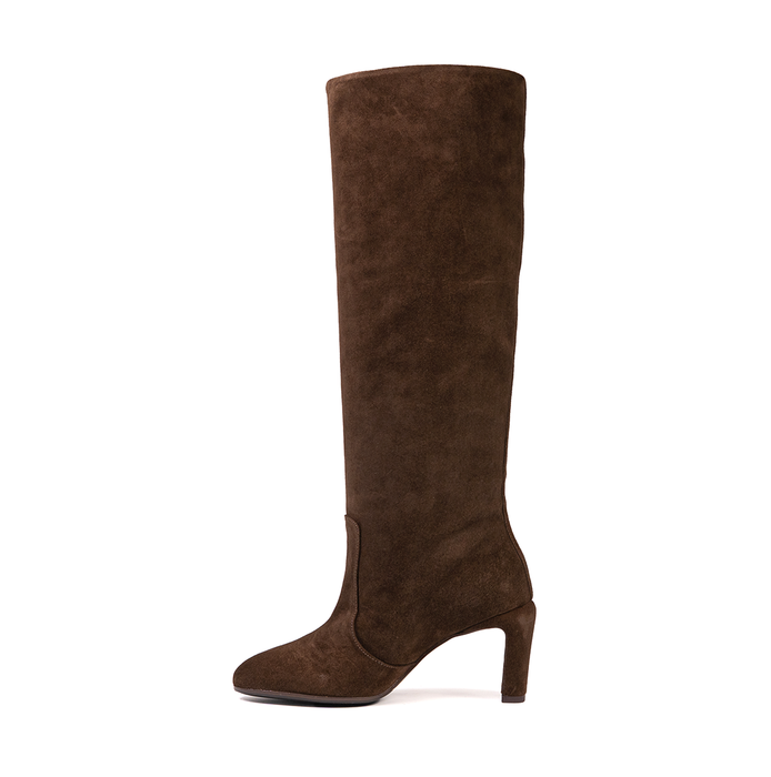 Lorena Paggi Dark Brown Suede Tall Boots