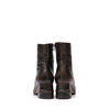Lorena Paggi Dark Brown Leather Ankle Boots