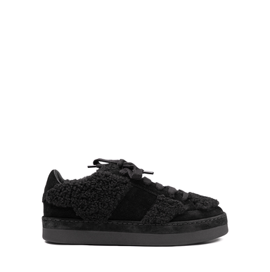 Vic Matie Black Suede Sneakers