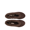 Vittorio Virgili Dark Brown Suede Flats