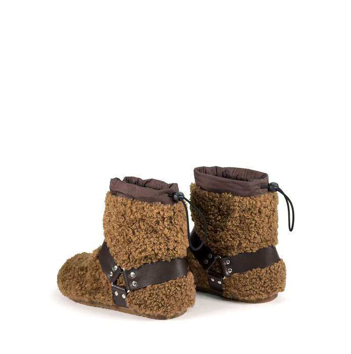 Vic Matie Brown Leather Ankle Boots