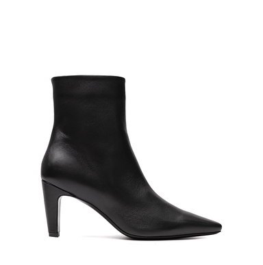 Vittorio Virgili Nara Black Leather Ankle Boots