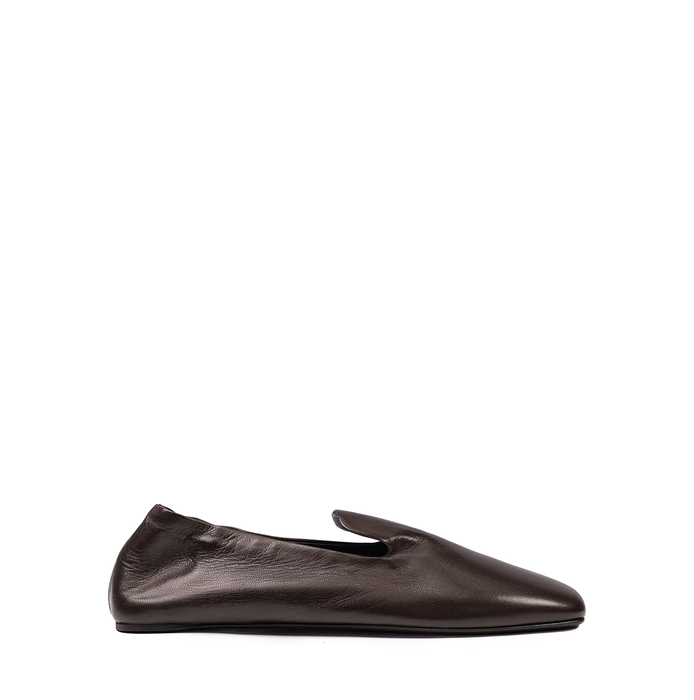 Vittorio Virgili Dark Brown Leather Loafers