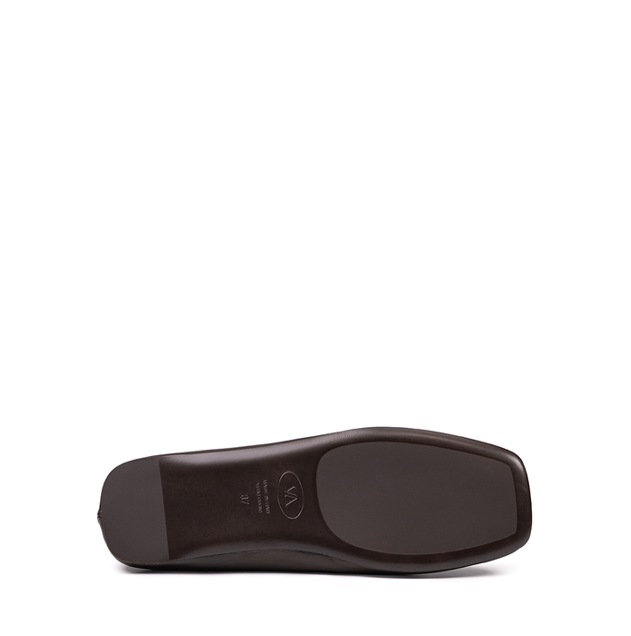 Vittorio Virgili Dark Brown Leather Loafers