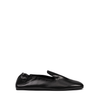 Vittorio Virgili Black Leather Loafers