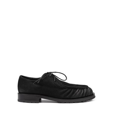Vittorio Virgili Black Nubuck Lace-ups