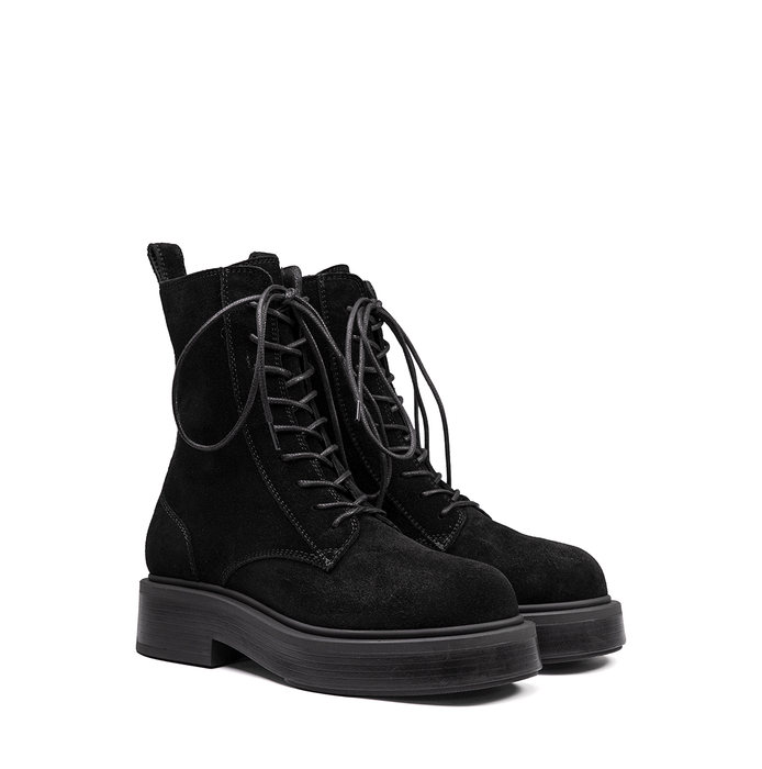 Vic Matie Black Suede Ankle Boots