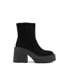 Vic Matie Black Suede Ankle Boots
