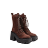 Vic Matie Dark Brown Suede Ankle Boots