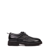 Moma Black Leather Lace-ups