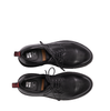 Moma Black Leather Lace-ups