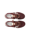 Premiata Bsktclad Burgundy Suede Sneakers