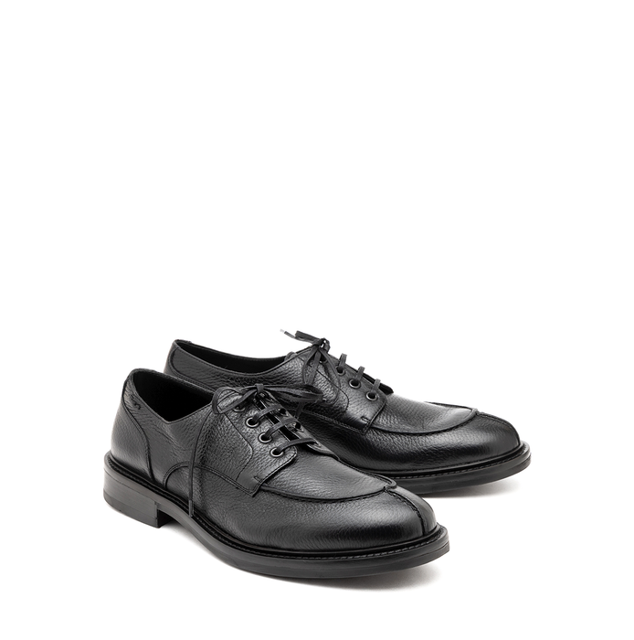 Alexander Hotto Black Leather Lace-ups