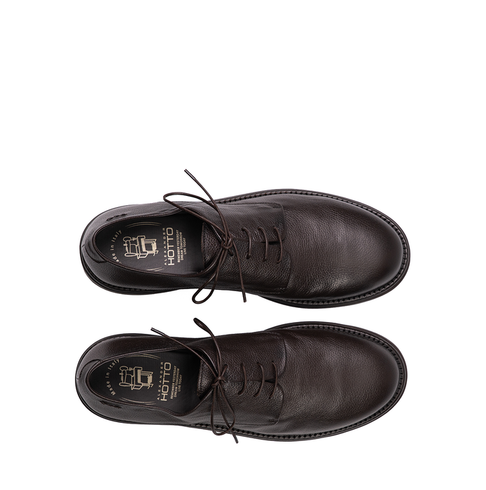 Alexander Hotto Dark Brown Leather Lace-ups