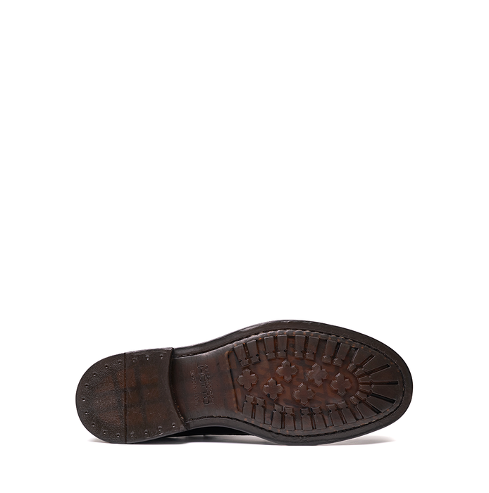 Alexander Hotto Black Leather Lace-ups