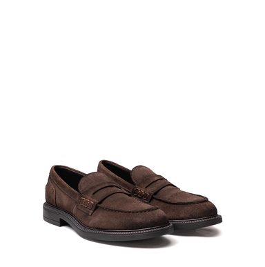 Alexander Hotto Brown Suede Loafers - DOLITA