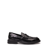 Alexander Hotto Black Leather Loafers