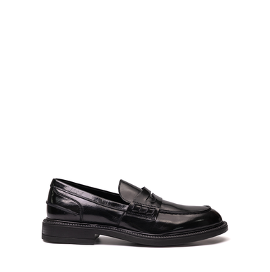 Alexander Hotto Black Leather Loafers - DOLITA