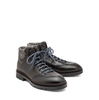 Alexander Hotto Dark Brown Leather Ankle Boots