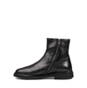 Alexander Hotto Black Leather Ankle Boots