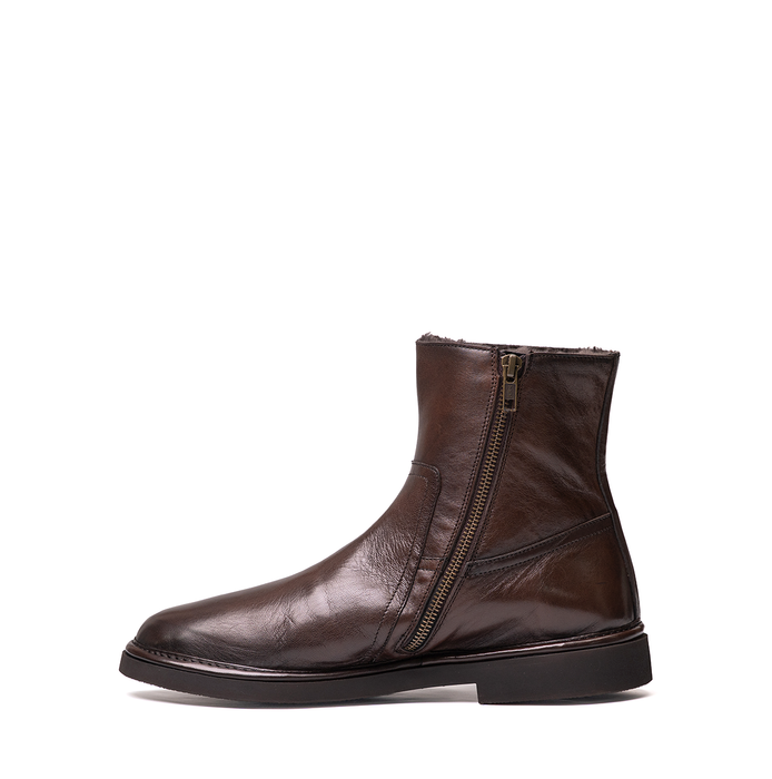 Alexander Hotto Brown Ankle Boots