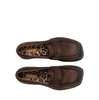 Alexander Hotto Dark Brown Suede Loafers