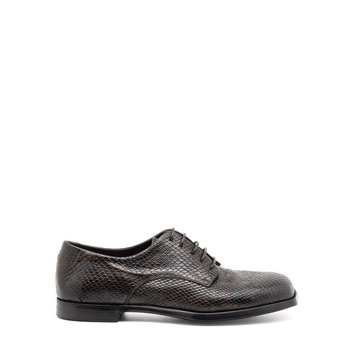 Alexander Hotto Dark Brown Leather Lace-ups