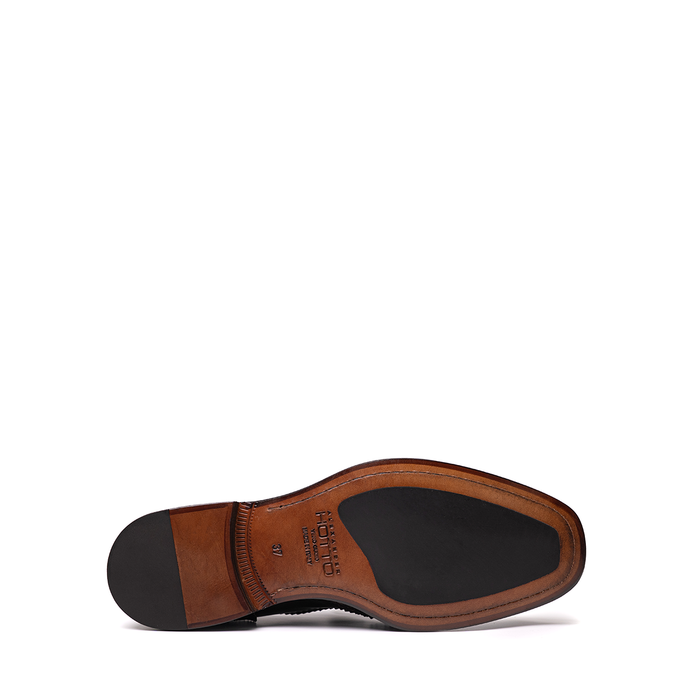 Alexander Hotto Burgundy Leather Loafers - DOLITA
