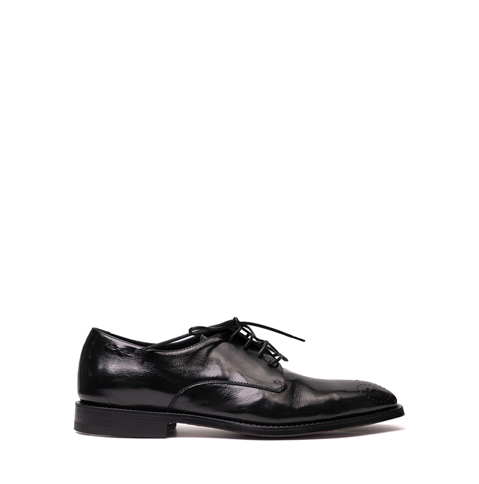 Alexander Hotto Black Leather Lace-ups - DOLITA