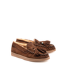 Alexander Hotto Brown Suede Loafers