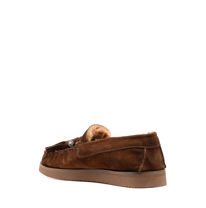 Alexander Hotto Brown Suede Loafers