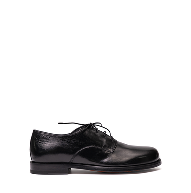 Alexander Hotto Black Leather Lace-ups - DOLITA