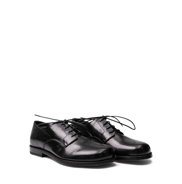 Alexander Hotto Black Leather Lace-ups - DOLITA