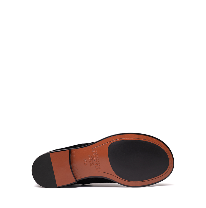 Alexander Hotto Black Leather Lace-ups - DOLITA