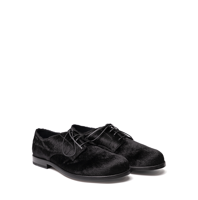 Alexander Hotto Black Leather Lace-ups - DOLITA